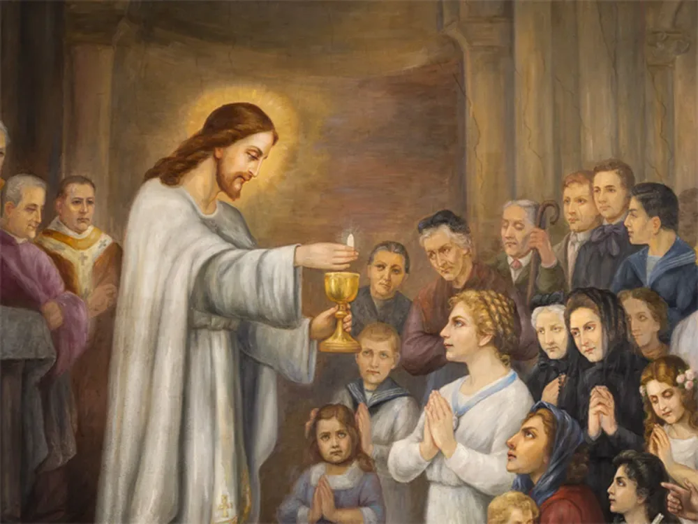Intimidade com Jesus na Eucaristia