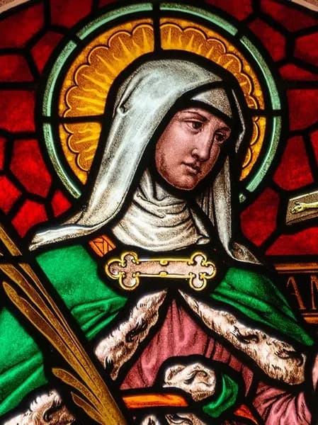 Imagem de Santa Amalberga