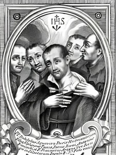 Imagem de Beatos Rodolfo Aquaviva, Afonso Pacheco, Pedro Berna e Antônio Francisco